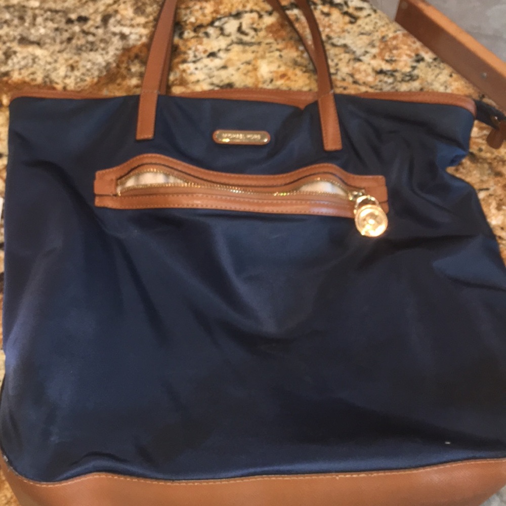 Michael Kors bag (navy tote bag)